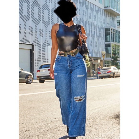 Fashion Nova’ High Waist Camo Jeans - Picture 10 of 11